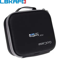 LBKAFA OligPortable Sac à main de rangement de voyage, étui de protection pour GoPro 13, 12, 11, 10, 9, SJ4000, DJI Action 3, 4, 5, accessoire pour appareil photo