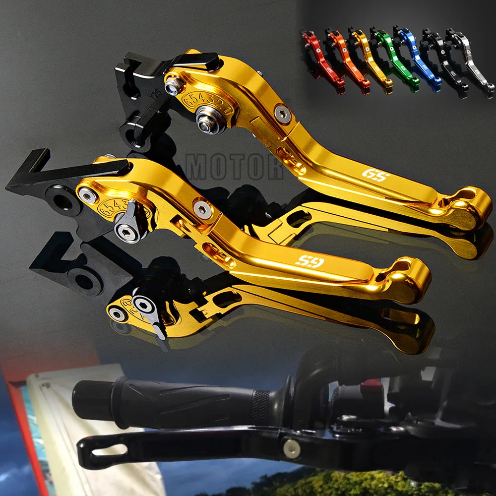 CNC Aluminum Motorcycle Brake Clutch Levers For Suzuki GS500/GS500E/GS500F Adjustable Folding Extendable GS 500/E/F 500E/500F