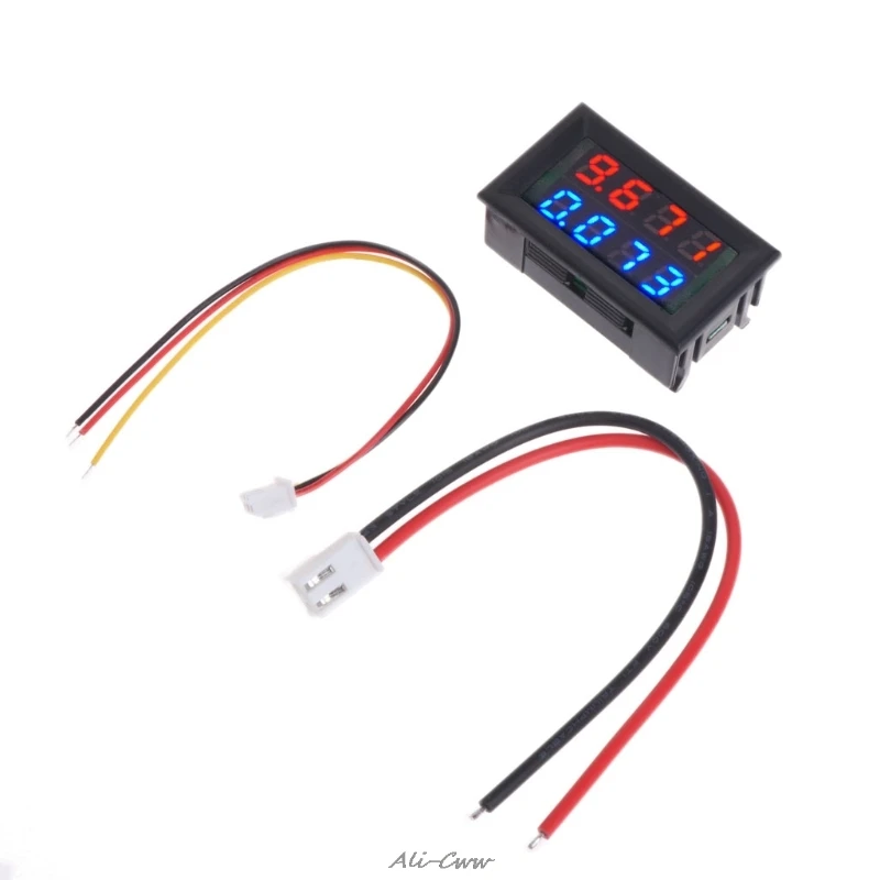 0.28 inch Digital DC 4 Bit DC 100V 10A Voltmeter Ammeter Voltage Current Meter