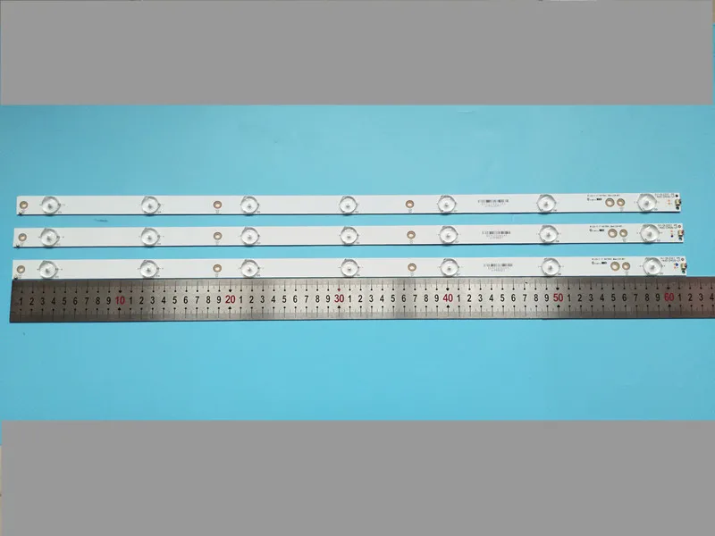 

New 1set=3 PCS 7LED(3V) 615mm LED backlight strip for KDL-32R330D 32PHS5301 32PFS5501 LB32080 V0 E465853 E349376 TPT315B5