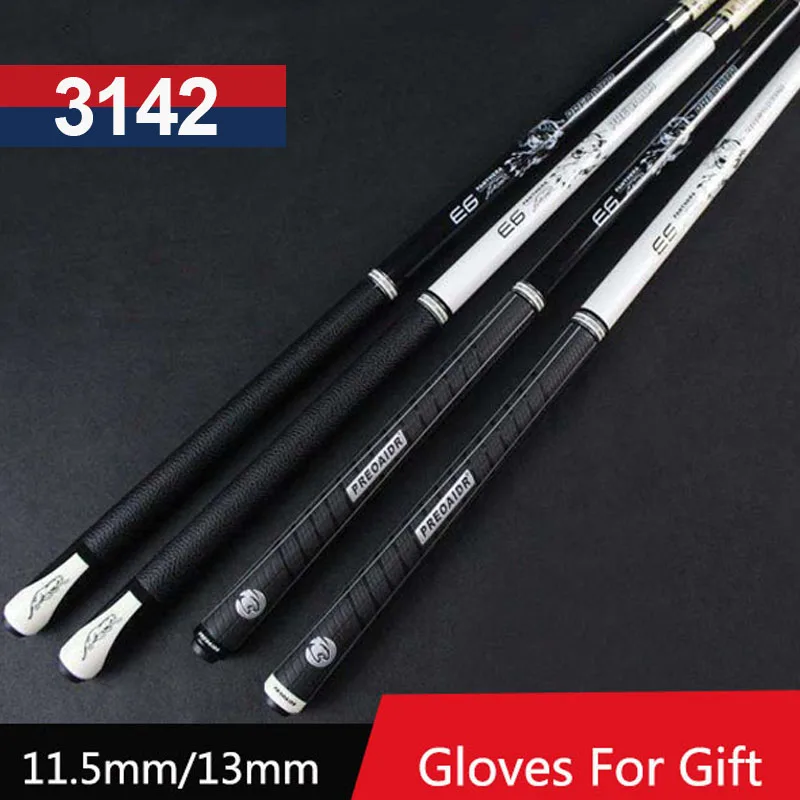 2016 New Arrival Pool Cues Stick 10mm/11.5mm/13mm Tip Billiard Cue Two Handle Type China Taco De Sinuca Biljart Keu