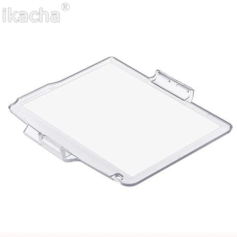 100pcs BM-10 Hard Plastic Film LCD Monitor Screen Cover Protector For Nikon D90 DC Camera