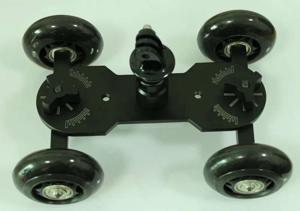 

Table Top Dolly Kit Camera Truck with Mount adapter for GoPro HD Hero 2 3 camera