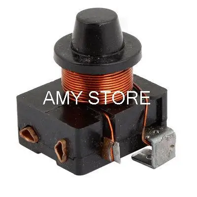 1/8 Horse Power Refrigerator Plastic Housing Starter Compressor PTC Relay Black