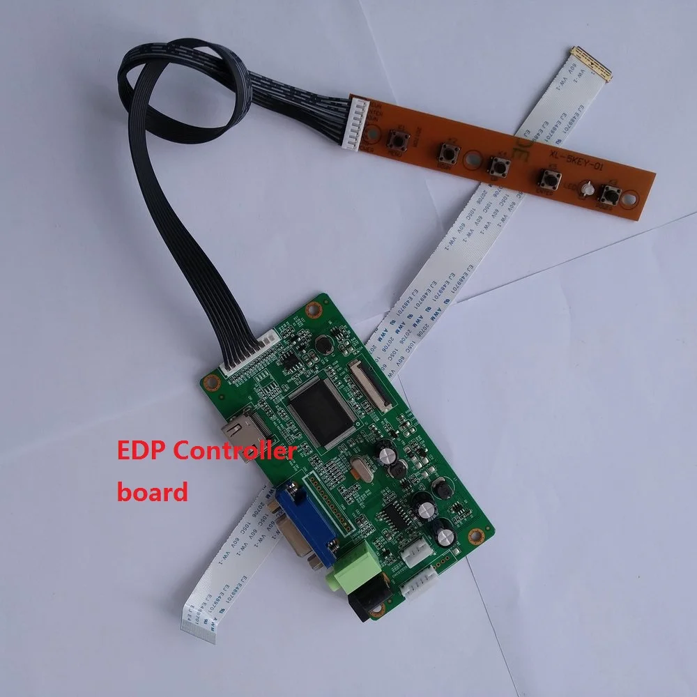 for B156XTN04.0/1/6/4/5 DIY Controller board LCD EDP HDMI-compatible DRIVER  KIT VGA SCREEN display monitor 1366X768 15.6