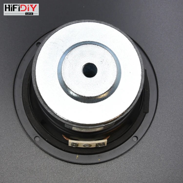 HI-FI DIY S4-116 4.5 inch 60W AUDIO Round Woofer Speaker High power BASS Home Theater 2.1 Subwoofer Unit 2 Crossover Louspeakers