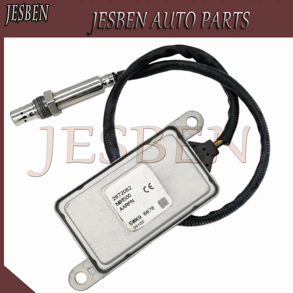 Brand NEW NOX Sensor Nitrogen Oxide Lambda Sensor fit For Cummins Part No# 5WK96676 2872082  5WK9 6676