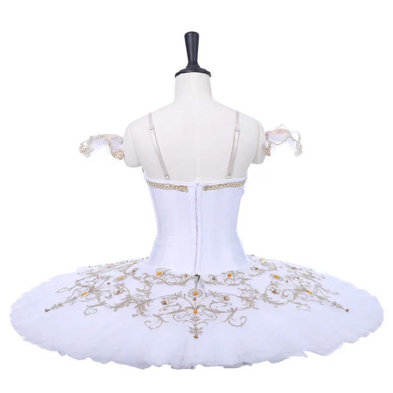 Ballet stage dresses  tu tu  pancake ballet dress White Grand Pas Princess Aurora, Cinderella, macha and Coppelia