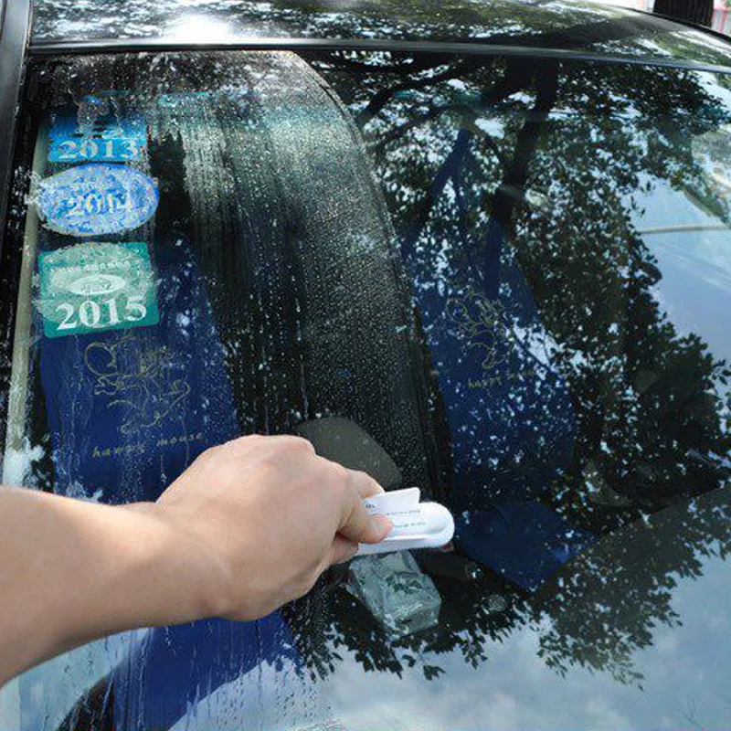 1PCS Genuine Aquapel Car Invisible Wipers Windshield Glass Water Rain Repellent Wipers Glass Coating Film Car Cleaning Brushes