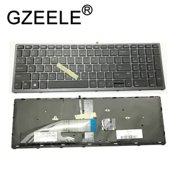 AR/RU/US Keyboard for HP ZBOOK 15 G3/15 G4 ZBOOK 17 G3/17 G4 9Z.NCGBC.001 NSK-C87C 01 with frame Backlit