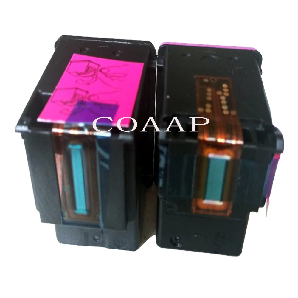 2 Compatible hp 302 Refilled ink cartridge for OfficeJet 3830 3831 3832 3833 3834 3835 4650 4654 Set