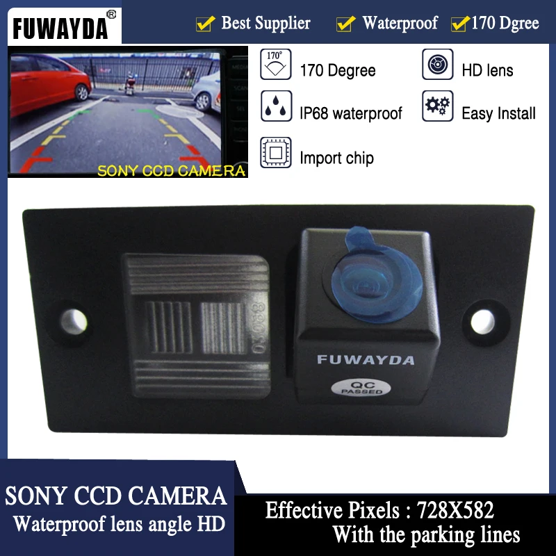 FUWAYDA FOR SONY CCD Sensor Chip Special CAR REAR VIEW REVERSE BACKUP PARKING Safety CAMERA FOR  HYUNDAI H1 GRAND STAREX