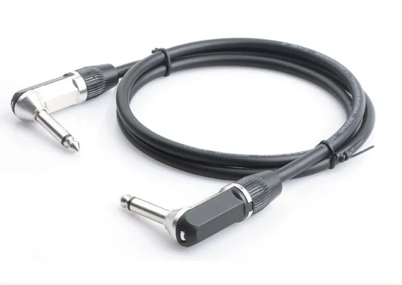 6.3/6.35/6.5 to  6.3 6.35 6.5 Audio line mono Bend toward male cable Audio signal lines Canon line microphone cable Cord