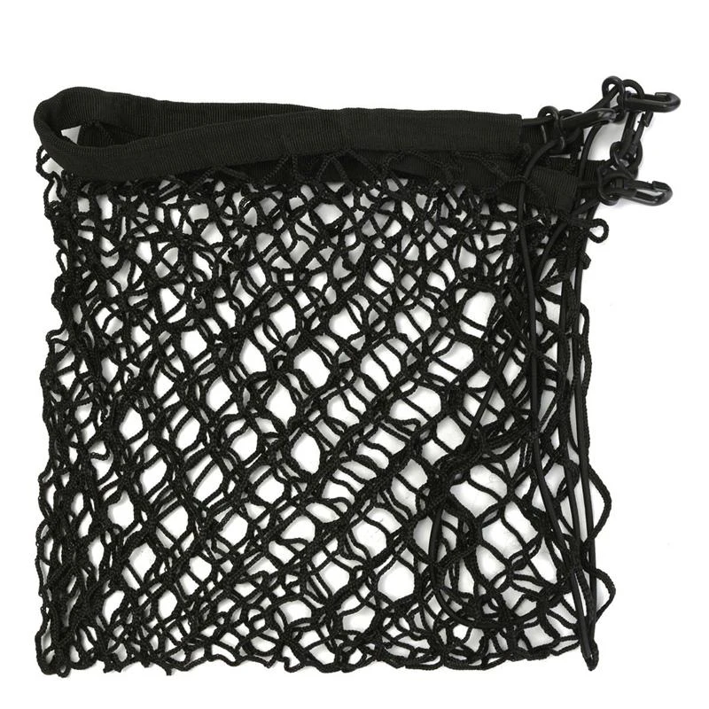 Car Trunk Nets Nylon Luggage Mesh Storage Organizer Bag 4 Hooks Car Styling For Nissan qashqai tiida almera juke primera x-trail