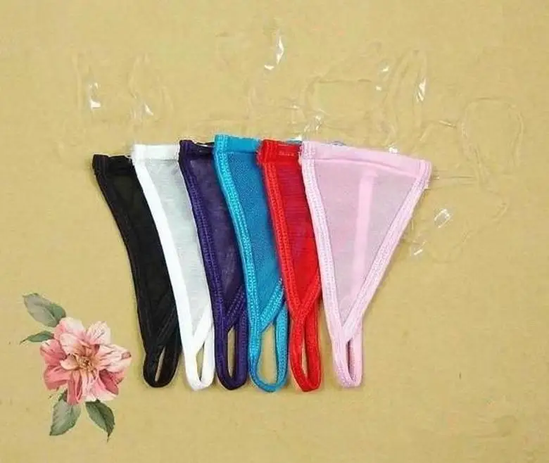 Womens Mesh Thong Transparent Invisible Sexy Mini Micro Bikini Swimwear G-strings Panties T Back Tangas Underwear Lingerie plus