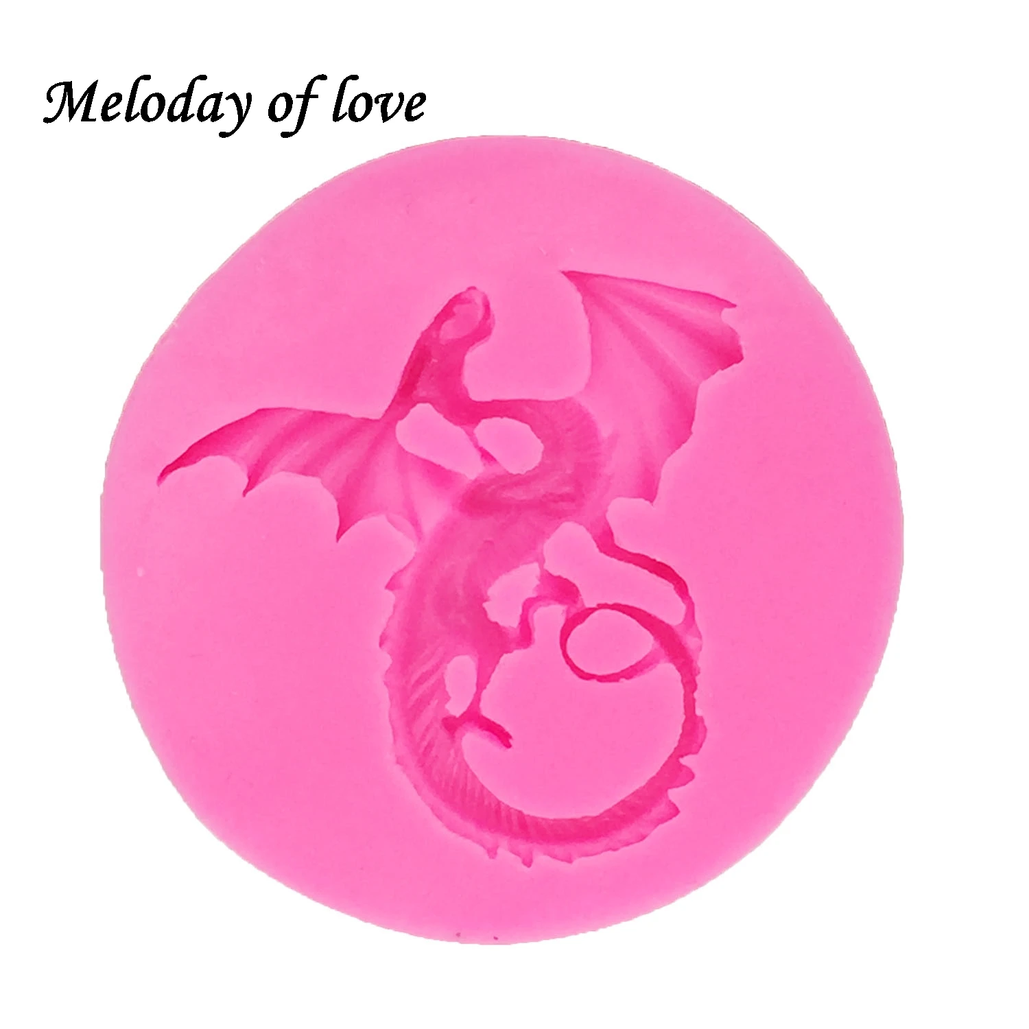 Flying dragon mold Fondant moulds Chocolate Cake Decorating Tools silicone molds for 3D crafts Resin Clay Soap Mold DY0043