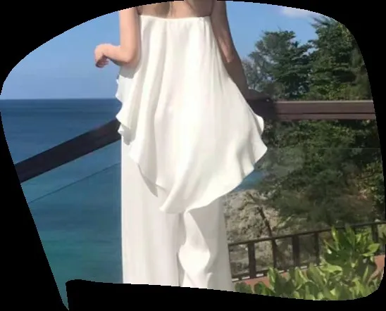 ENSOTEK-Robe de Mariée de Plage Sans Bretelles, à Volants Simples, Style Boho, pour Patients, Quelle que soit la Collection 2025