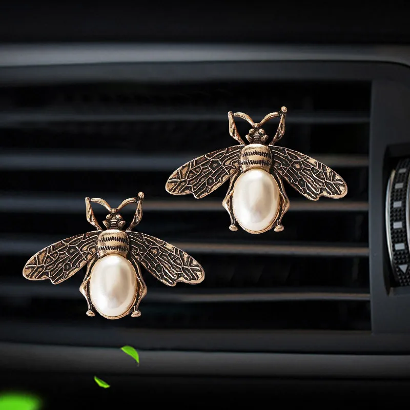 honeybee modelling car Perfume clip air conditioner outlet air freshener in the automobile air  freshener diffuser