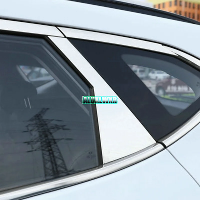 Car Window Abc-pillars Decorative Sticker 2015-2019 Exterior Cover Trim Strip Auto Accessories Car-styling for Hyundai Tucson TL