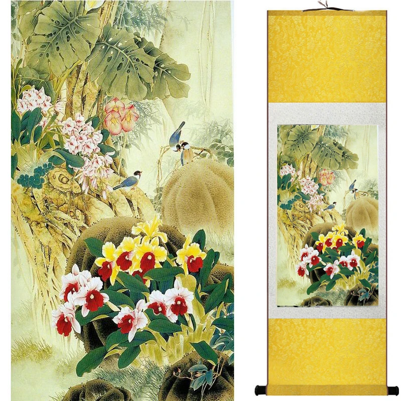 

Birds and flowers painting home office decoration painting living room painting 20190720004