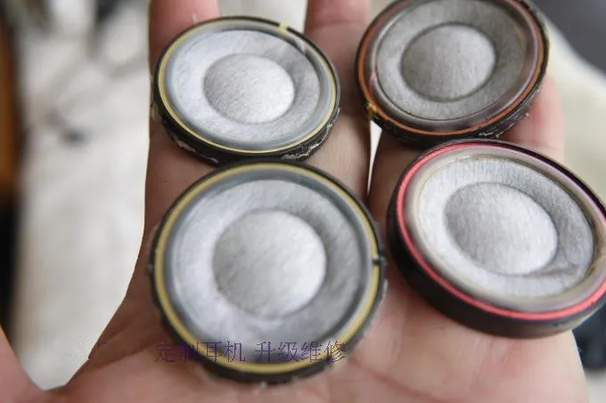 Altoparlante 40mm cono di lana unità di seta MM300 MM400 Driver 30ohm 2 pezzi