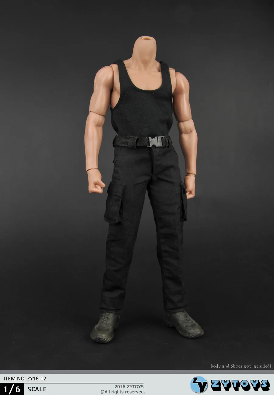 

1:6 Scale Male Figure clothes Accessory Vest+Pants Rambo Combat uniforms for 12" Action figure doll,not include body and weapon