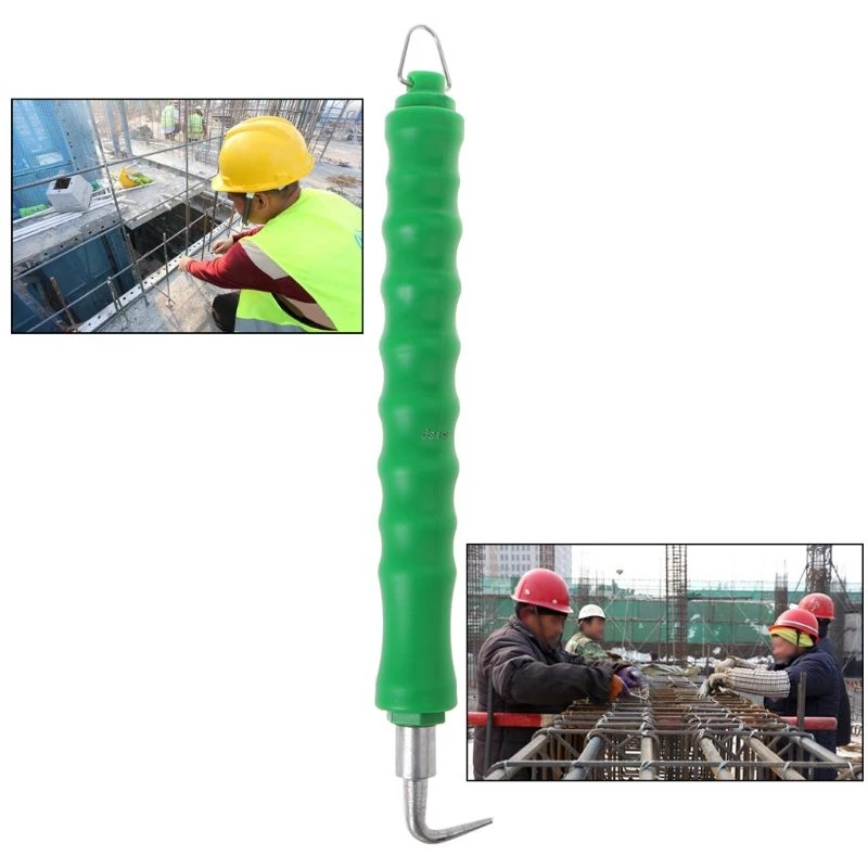 Semi-automatic Steel Bar Hook Rebar Tier Construction Site Winding Tool Wire Kni