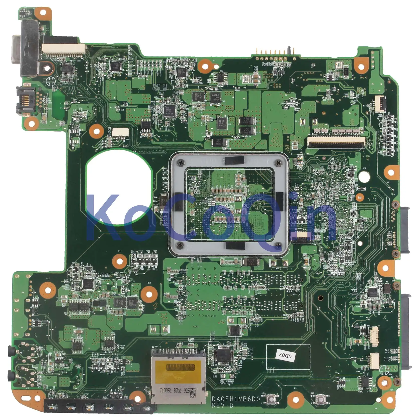 KoCoQin Laptop motherboard For Fujitsu LIFEBOOK  LH530 Mainboard CP483542-01 DA0FH1MB6D0 HM55