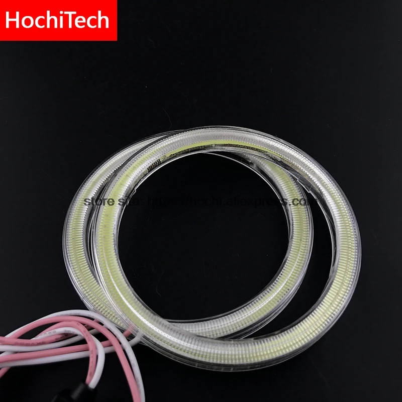 For Volvo XC70 2008 2011 2012 2014 COB Led day Light White  Cob Led Angel Eyes Ring Error Free Ultra bright