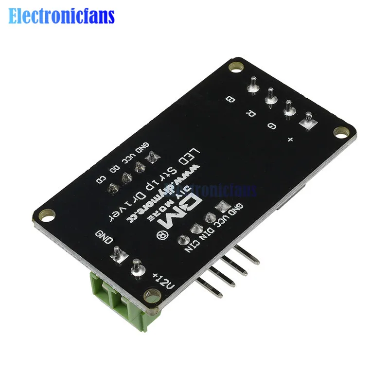 Bande LED pour Ardu37R3, système MCU, pilote Tech v1.0, 12V DC 5V MCU, document complet, carte RVB, STM32 AVR One