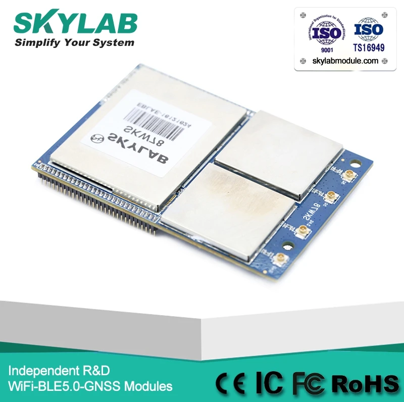 

Skylab SKW78 MT7621A+MT7603E+MT7612E 4T4R 802.11a/b/g/n/ac 1.2GB/s Access point AP wifi module