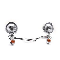 Passing Light Bar Turn Signals For Yamaha V-Star XVS 650 950 1100 Custom Silverado/Suzuki Boulevard Intruder Volusia Marauder