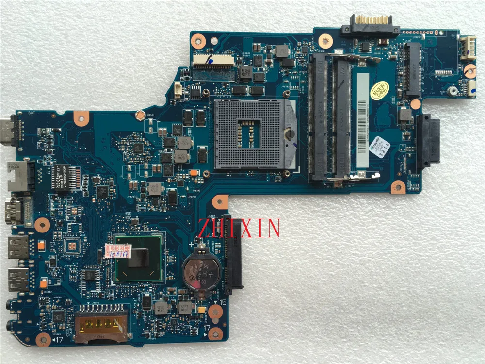 yourui New H000038360 Main Board For Toshiba Satellite C850 L850 Laptop Motherboard HM76 GMA HD4000 DDR3 mainboard full test