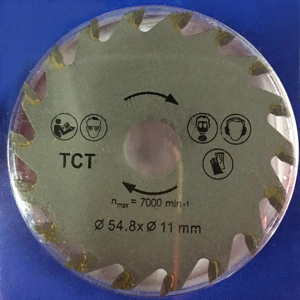 3pcs 54.8mm Circular Saw Blade Woodworking HSS Cutting Disc Cut-off Wheel Electric Mill Cutter Rotary Tool Kit W/ Connection rod