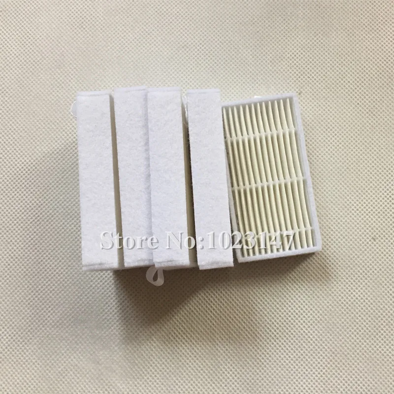 5 * Filtro HEPA + 10 * Spazzola laterale + 5 * Panno per scopa + 5 * pasta magica per ilife v5s pro ilife v5 ilife x5 V3 + V50 V3 v5pro Parti per aspirapolvere