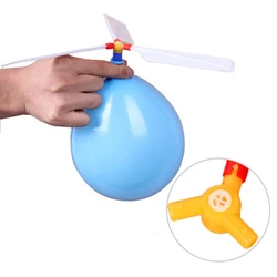 Helicóptero clássico de balão sonoro para crianças, UFO engraçado, crianças clássicas, brinquedos voadores, esportes divertidos ao ar livre, 1 peça por lote