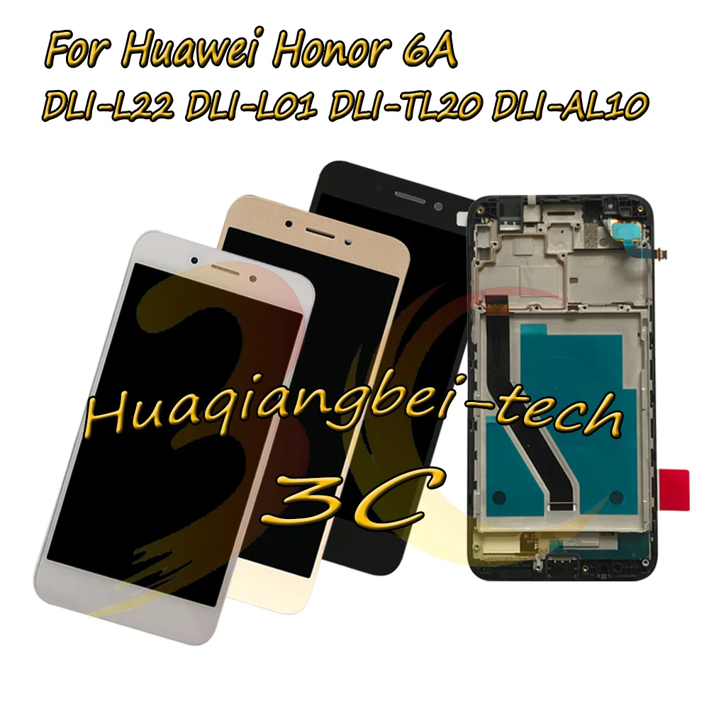 

New For Huawei Honor 6A DLI-L22 DLI-L01 DLI-TL20 DLI-AL10 Full LCD DIsplay +Touch Screen Digitizer Assembly+Frame Cover