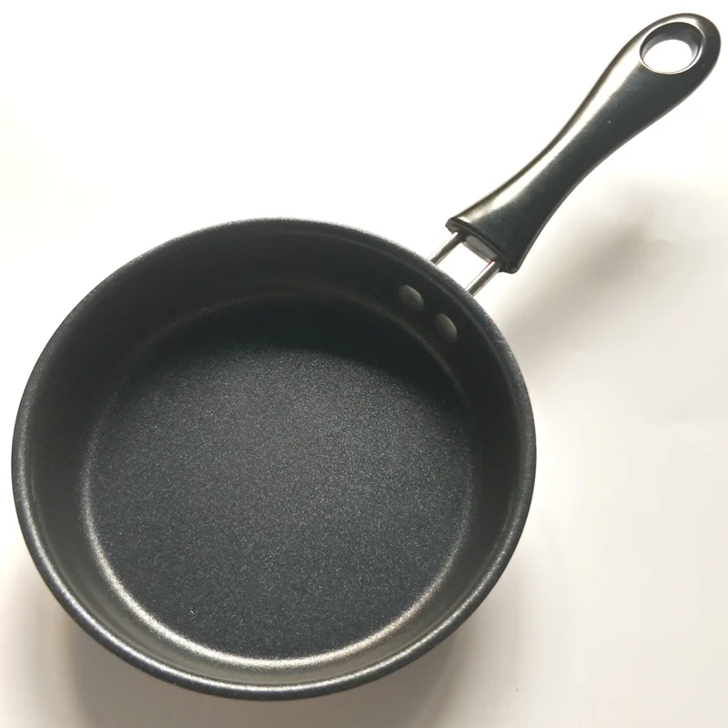 Nonstick Fry Pan, 12cm Omelette Skillet for Stovetops and Induction, Hard-Annodized Coated with Easy Clean Surface