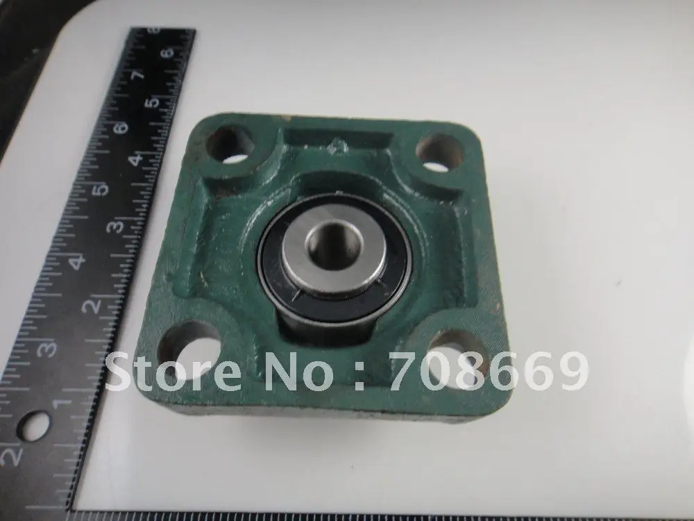 20mm Mounted Bearings UCF204 4-Bolt Square Flange Pillow Block Bearing Housing