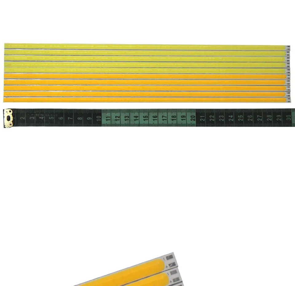 10 stücke 300x6MM 14W COB Streifen Led-leuchten DC 12V Chip On Board Bar Beleuchtung quelle 12v Indoor Outdoor Lampen 30CM 1000LM Led-lampe – Detail 4