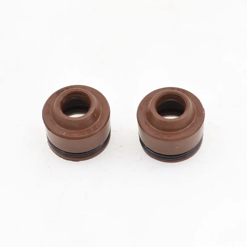 Motorcycle Engine Valve Intake Exhaust Stem Valve Guide Oil Seal for Honda CBF125 CBF 125 KVX