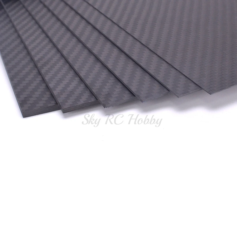 400mm X 200mm Echte Kohlefaserplatten 0,5mm 1mm 1,5mm 2mm 3mm 4mm 5mm Dicke Verbundmaterial mit hoher Härte für RC – Detail 4