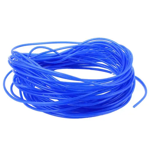 10M Dental Polyurethane PU chair water vapor Air Hose Pipe Tube Blue 4mm x 2.5mm