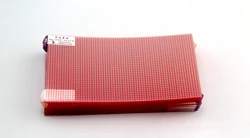 범용 HD 투명 눈부심 방지 매트 LCD 화면 보호기, 휴대폰 태블릿 GPS용 보호 그리드 필름, 12 인치, 10 개/로트