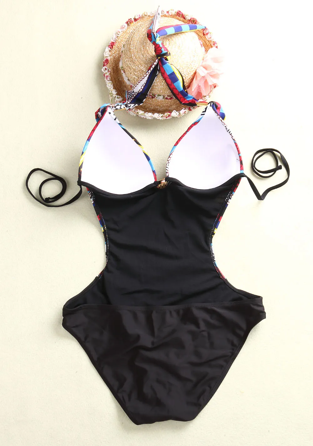 2019 Summer Swimwear Women One Piece Suits Strap Monokini Swimming Wear One-Piece Swimsuit Bathing Suit  Beachwear