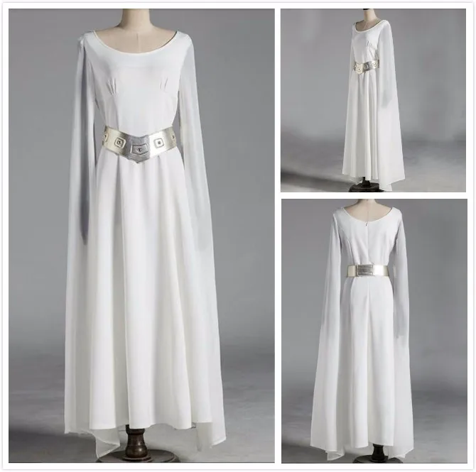 Leia Dress Cosplay Star Princess Leia Wars Dress Cosplay Costume Custom  Made Halloween Halloween Fancy Dress Any Size - AliExpress 200000532