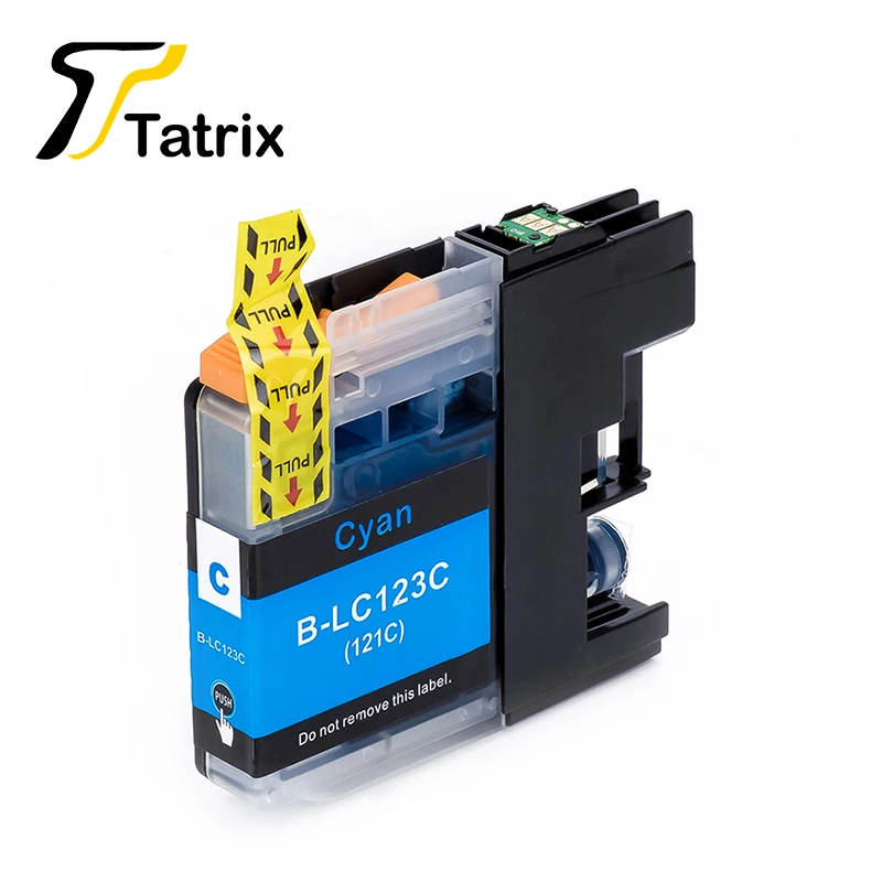 Tatrix LC123 LC121 Compatible Ink Cartridge For Brother DCP-J4110DW/J132W/J152W/ J552DW/J752DW MFC-J470DW J650DW J870DW J245