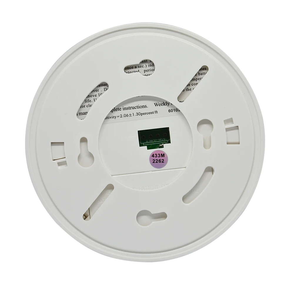 GSM Alarm System Accessories Wireless Smoke sensor Home Security Alarm Fire Control Detector 433MHz NO battery For Free Shipping