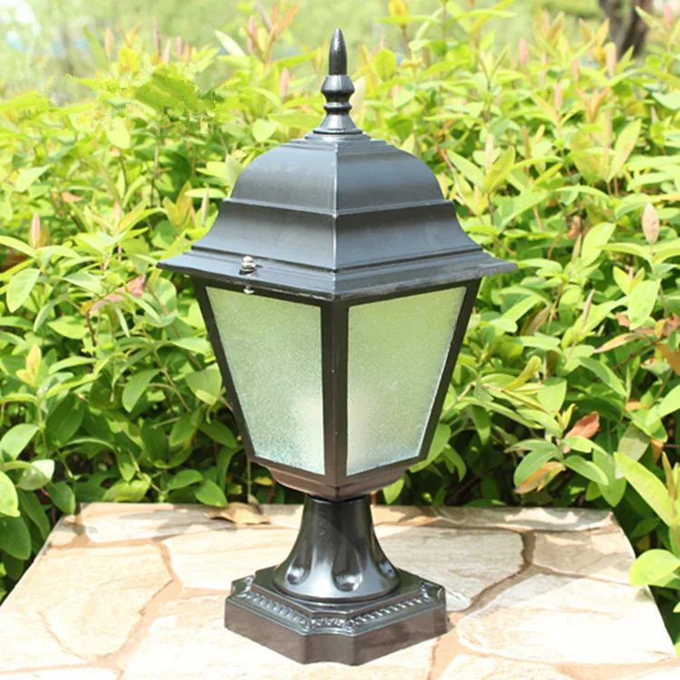 Fashion Wall Light Waterproof Landscape Lamp Post Gate Caplights Outdoor Lamp Post Caplights