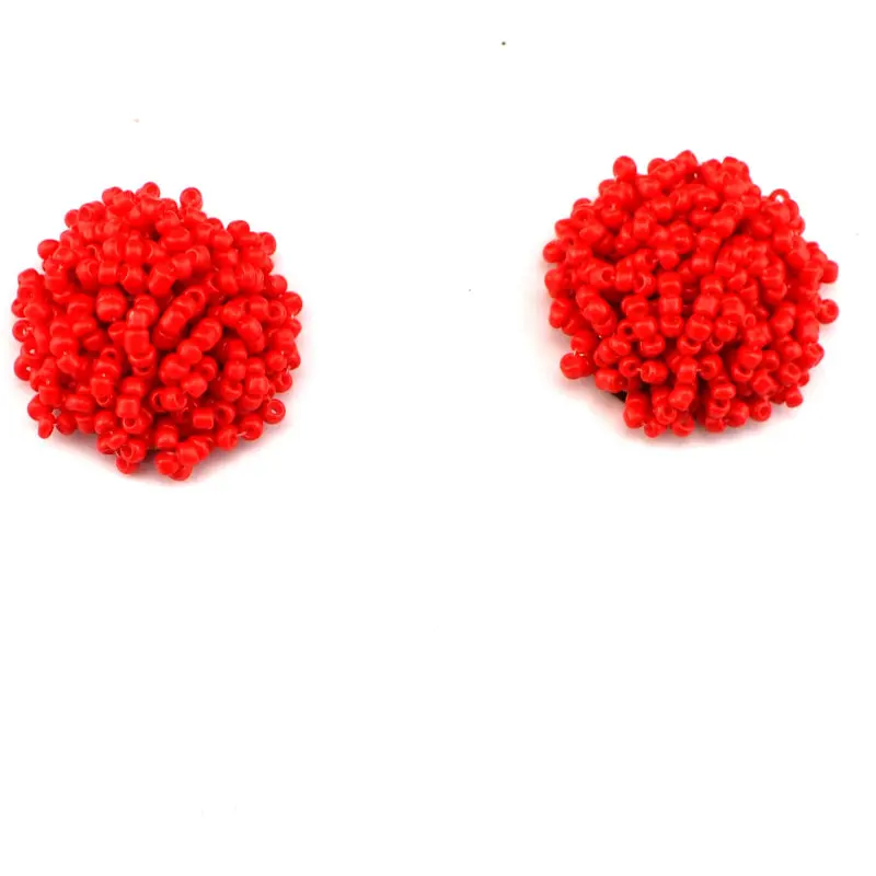 UKEN 17 Colors Fashion Women Unique Design Charm Jewelry Bohemia Earrings Gorgeous Resin Handmade Beads Accessories Earring